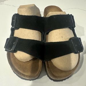 Birkenstock suede sandals size 38 Like new